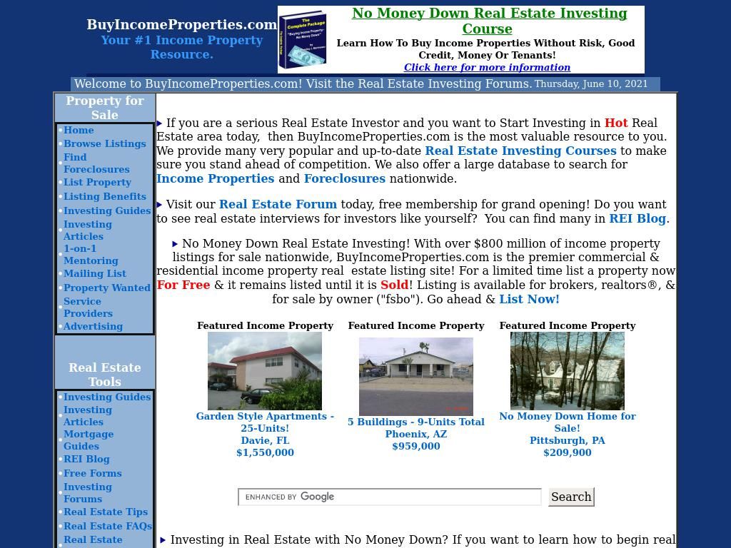 buyincomeproperties.com