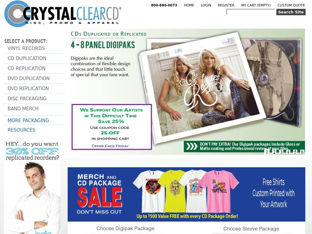 crystalclearcds.com