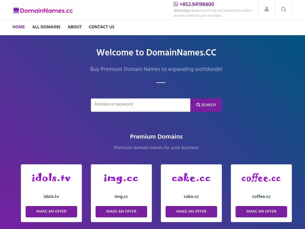 domainnames.cc