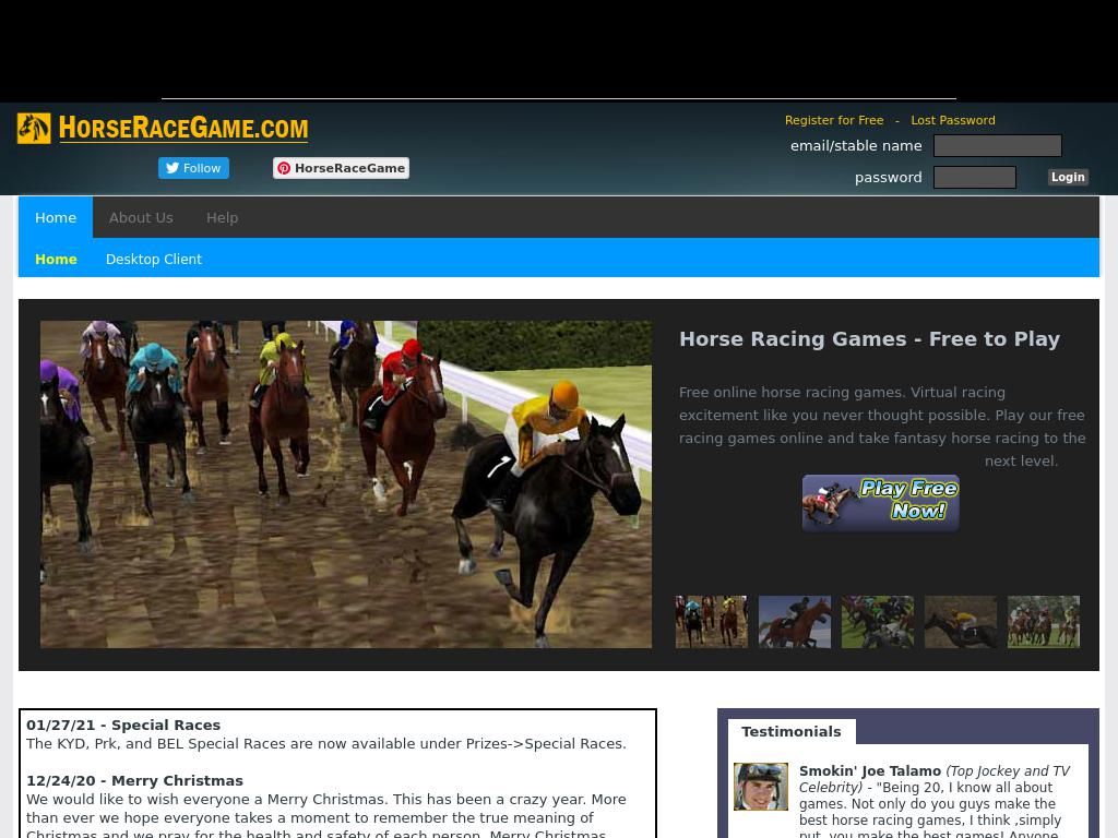 horseracegame.com