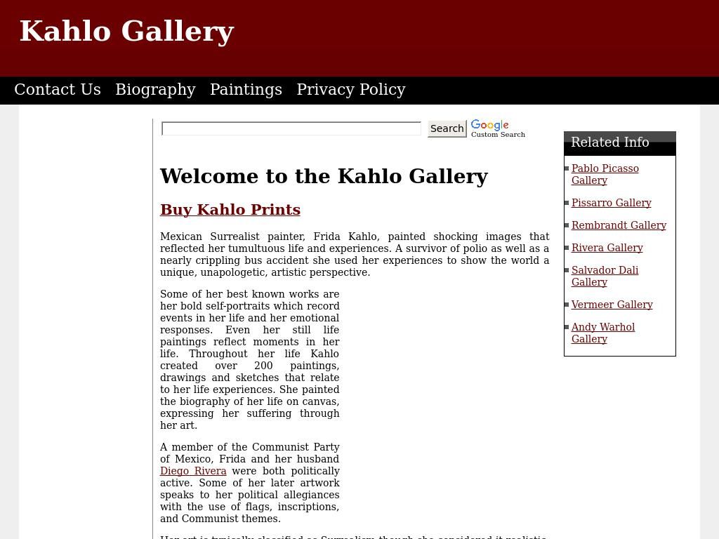 kahlo-gallery.com