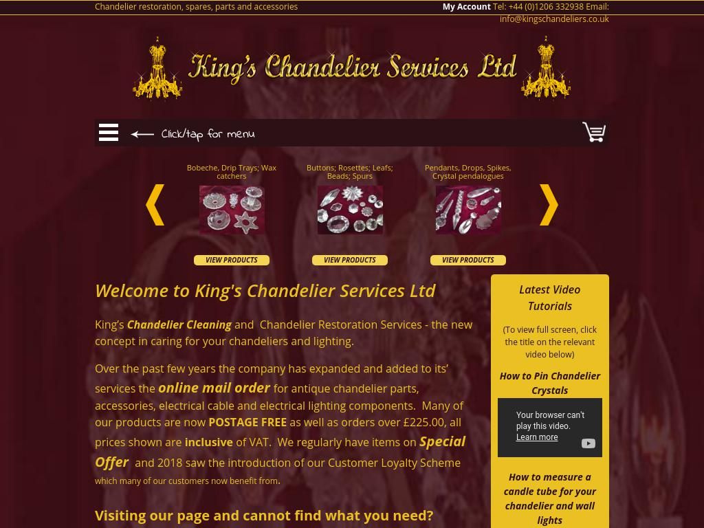 kingschandeliers.co.uk