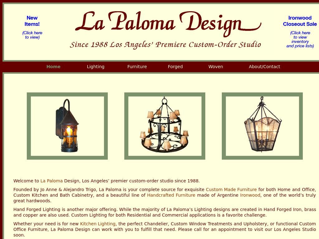 lapalomadesign.com