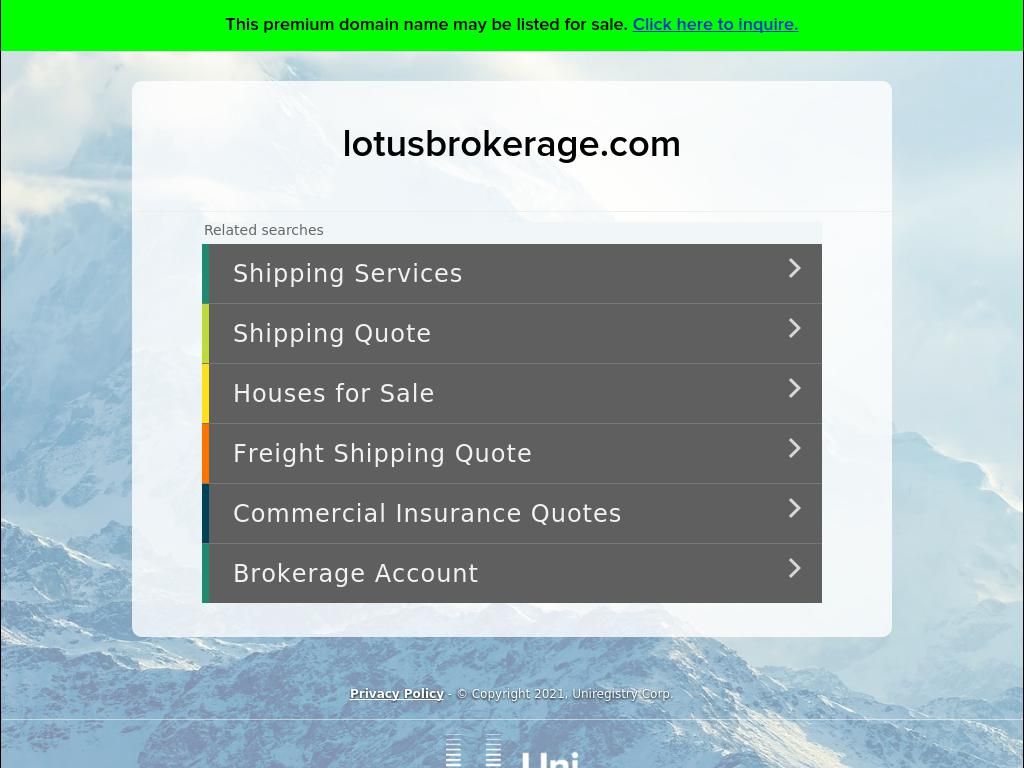 lotusbrokerage.com