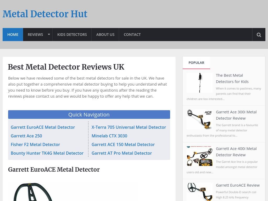 metaldetectorhut.co.uk