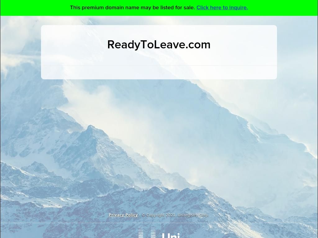 readytoleave.com