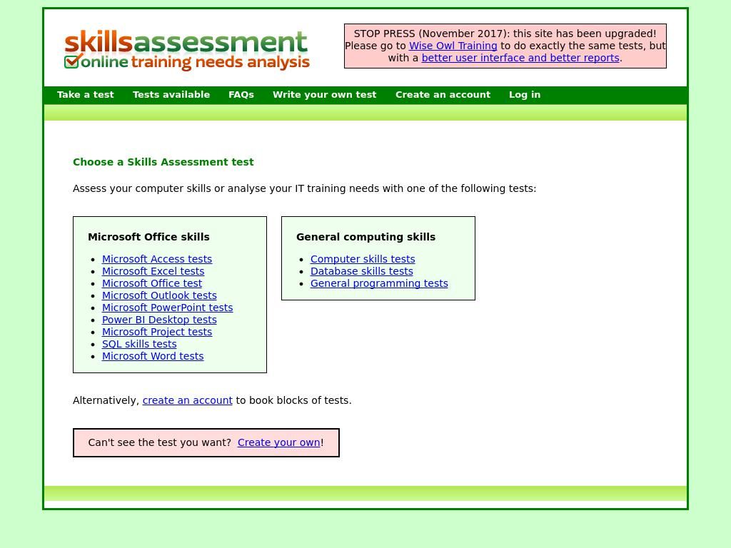 skills-assessment.net