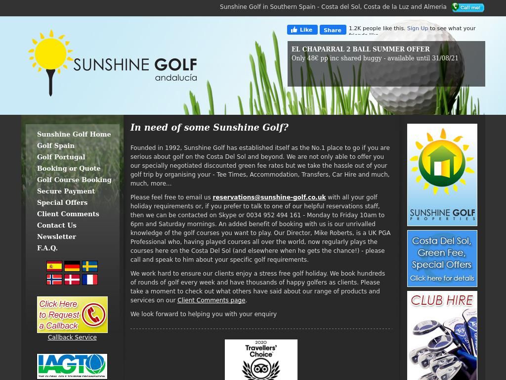 sunshine-golf.co.uk