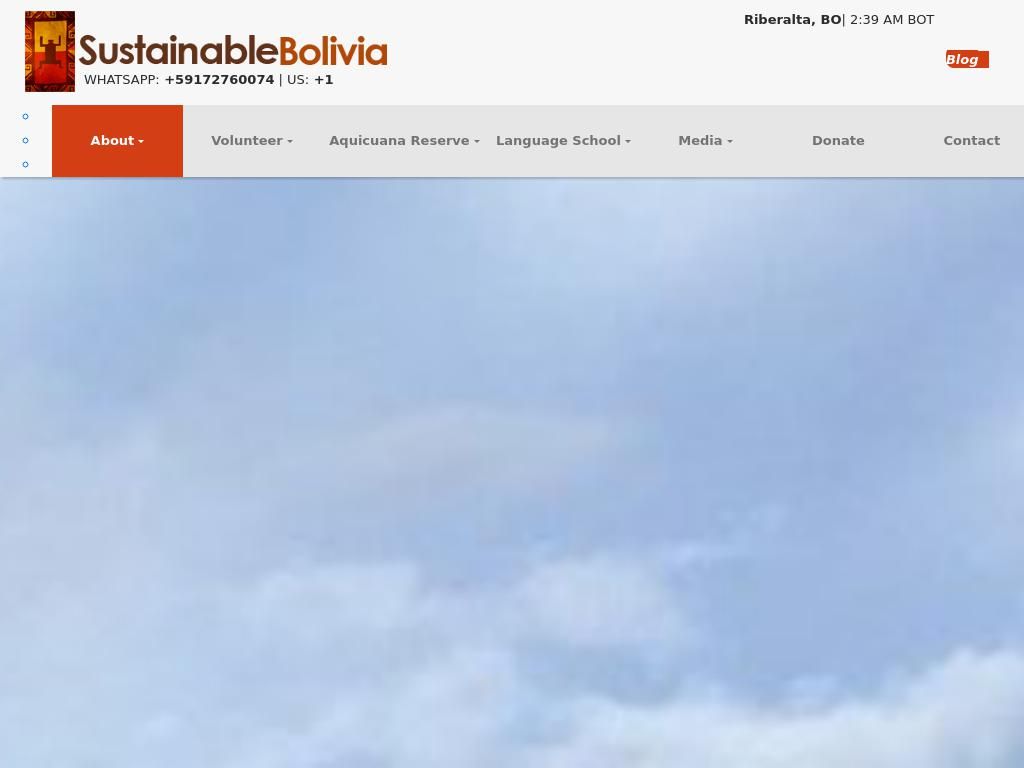 sustainablebolivia.org