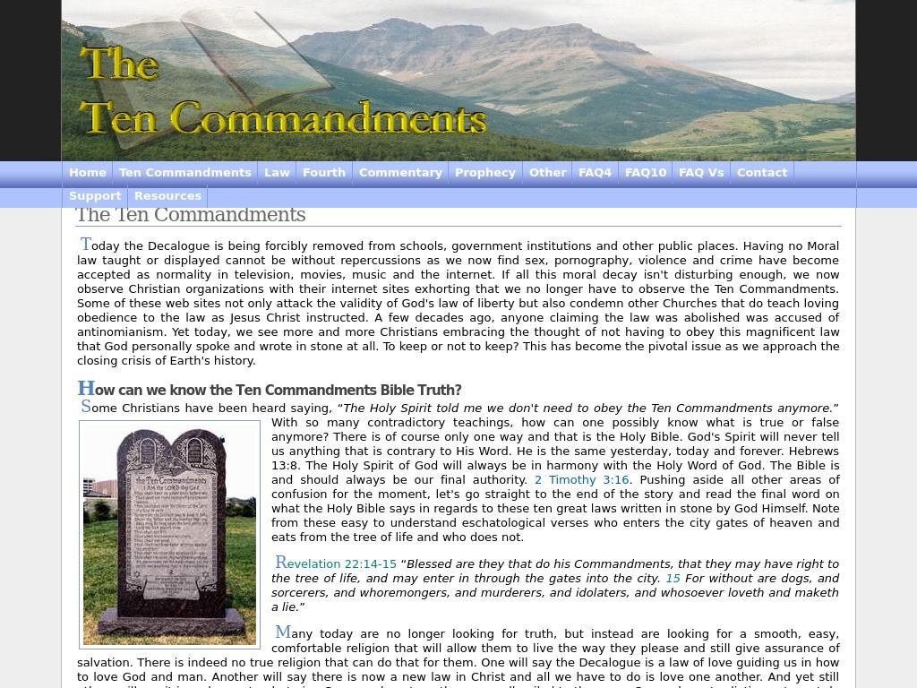 the-ten-commandments.org