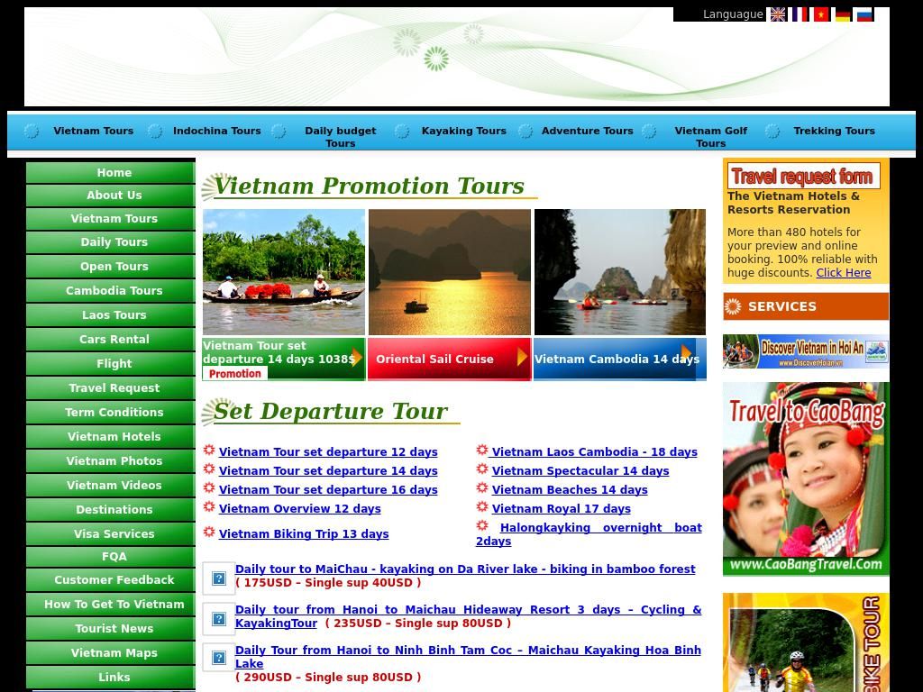 vietnamopentour.com