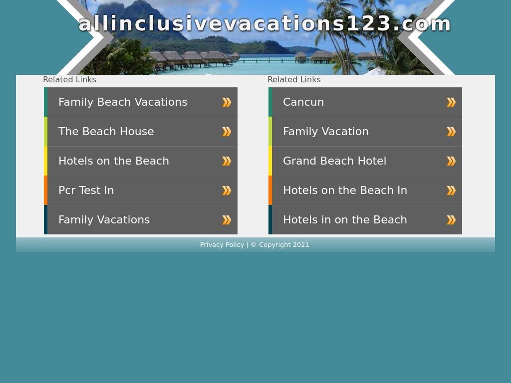 allinclusivevacations123.com