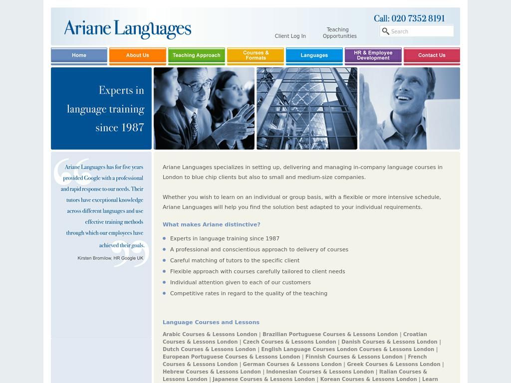 ariane-languages.co.uk