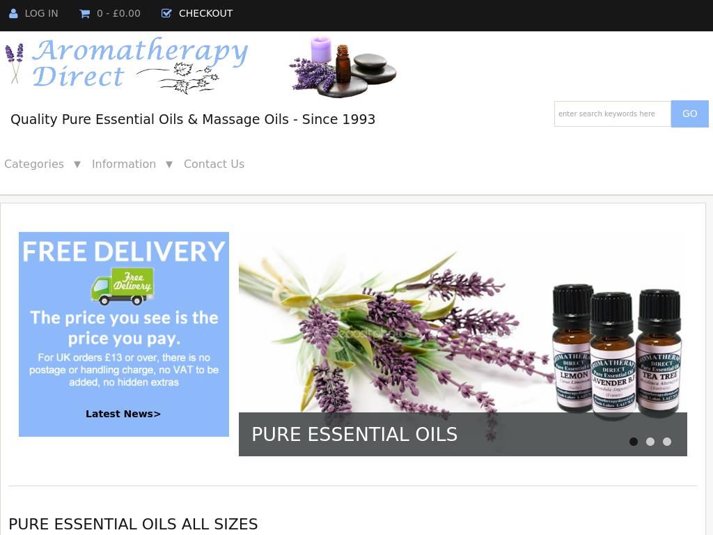 aromatherapydirect.com