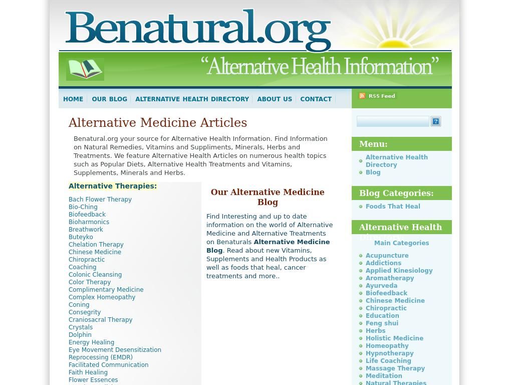 benatural.org