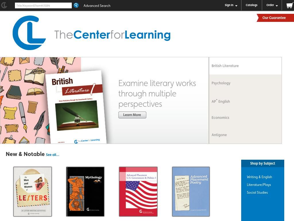 centerforlearning.org