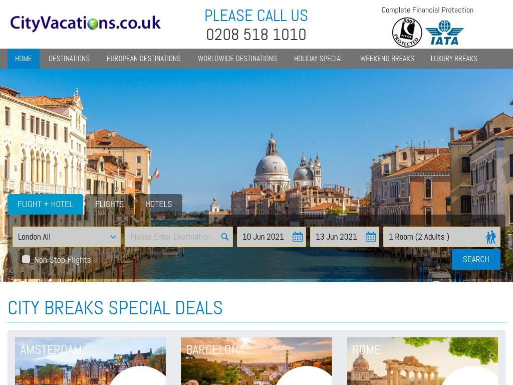 cityvacations.co.uk