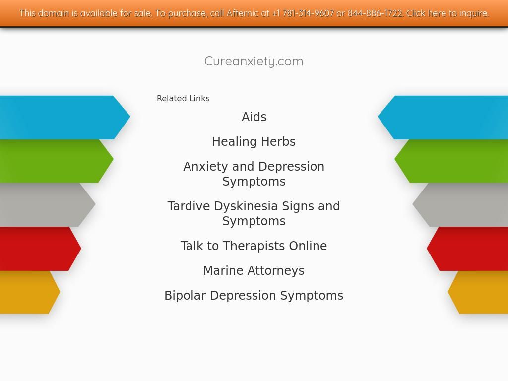 cureanxiety.com