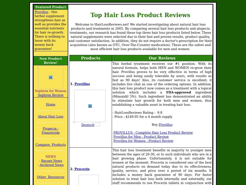 hairlossreviews.net