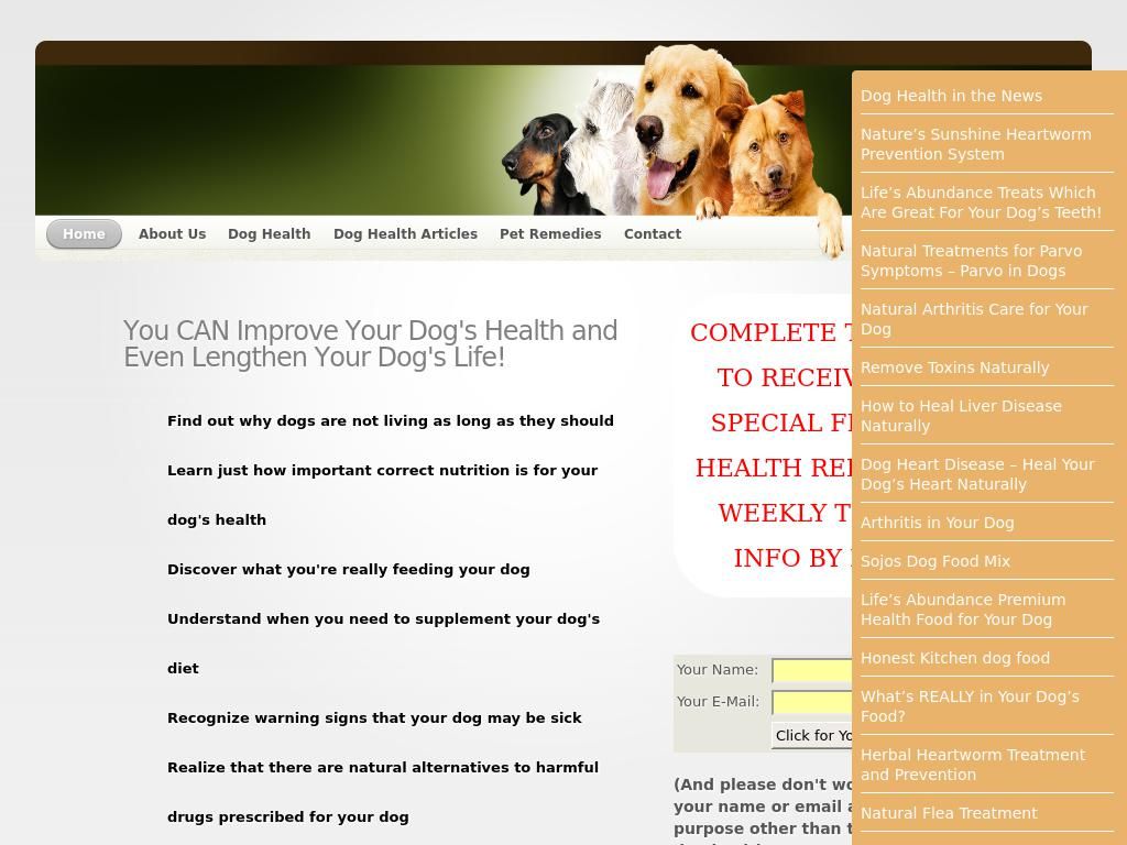 healthyhappydogs.com