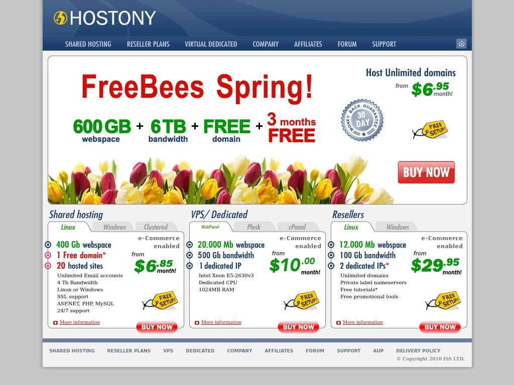 hostony.com