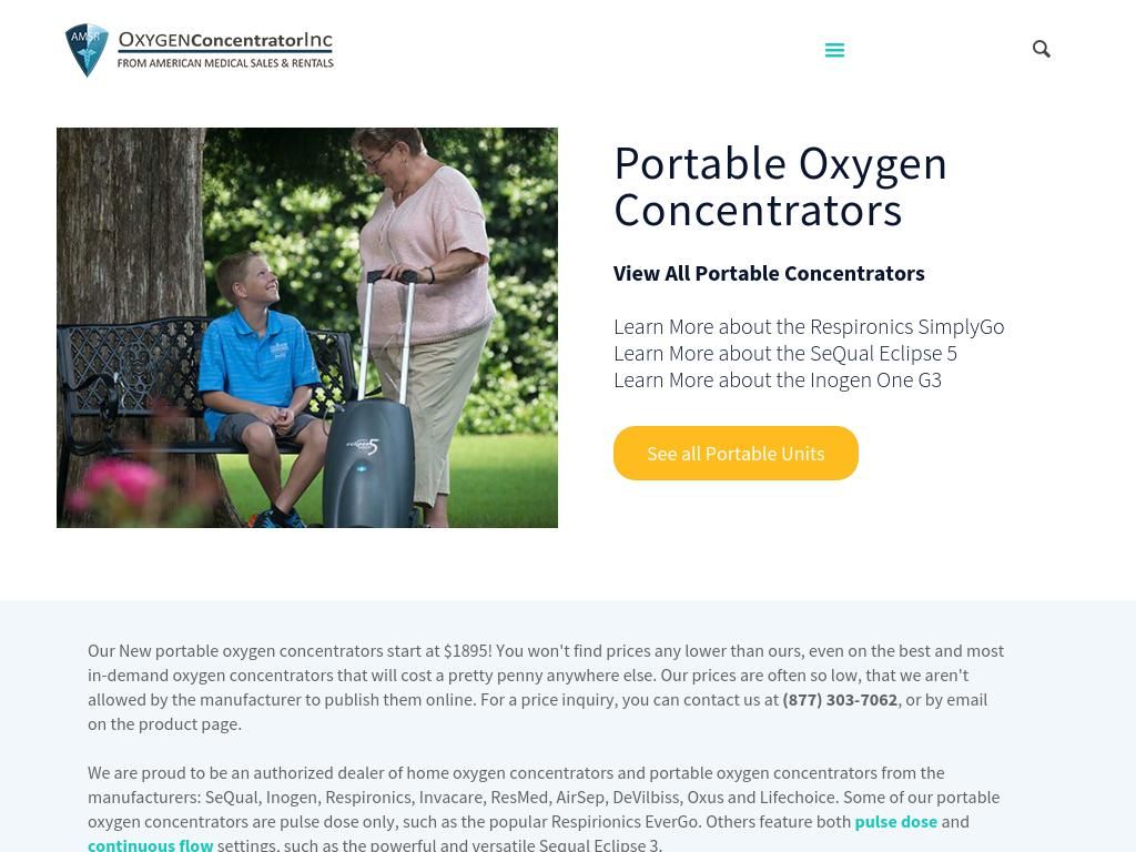 portableoxygenconcentrators.com