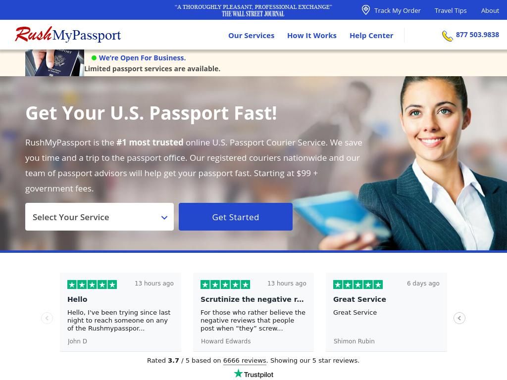 rushmypassport.com