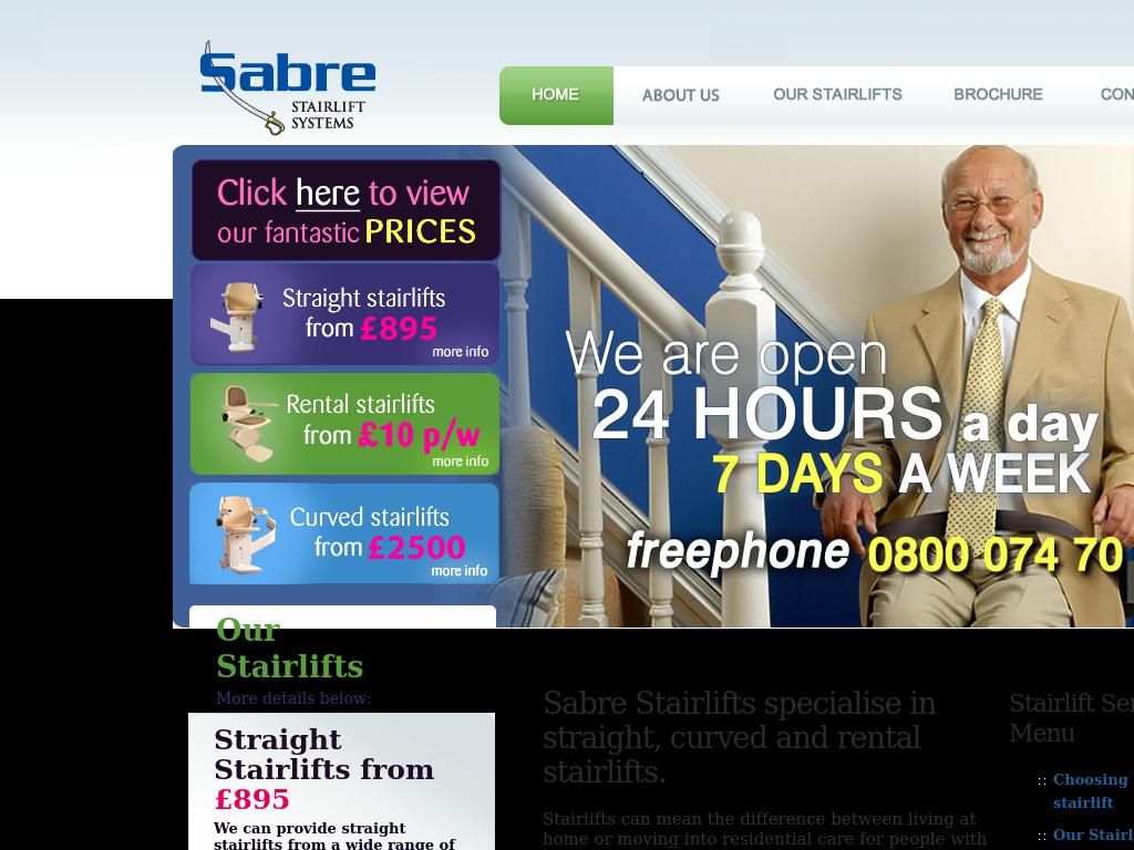 sabre-stairlifts.co.uk
