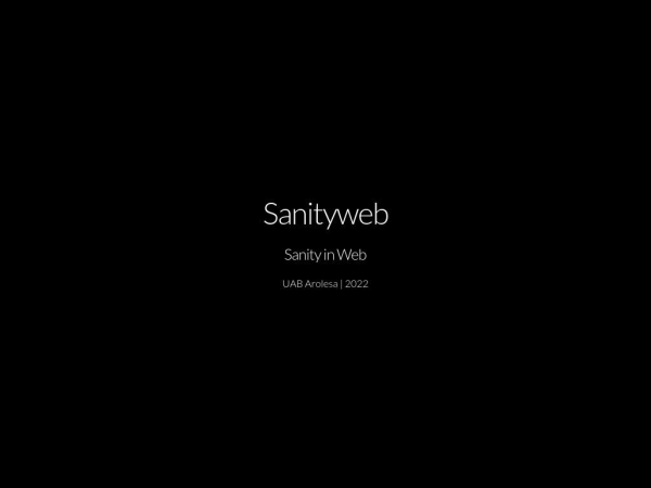 sanityweb.eu