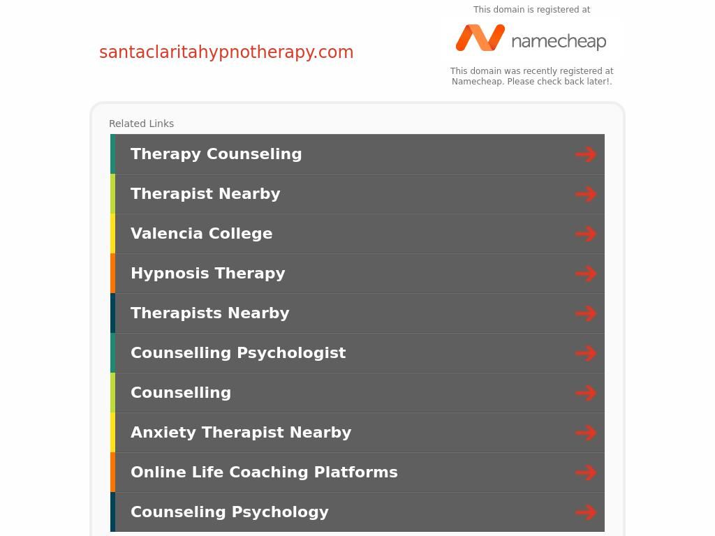 santaclaritahypnotherapy.com