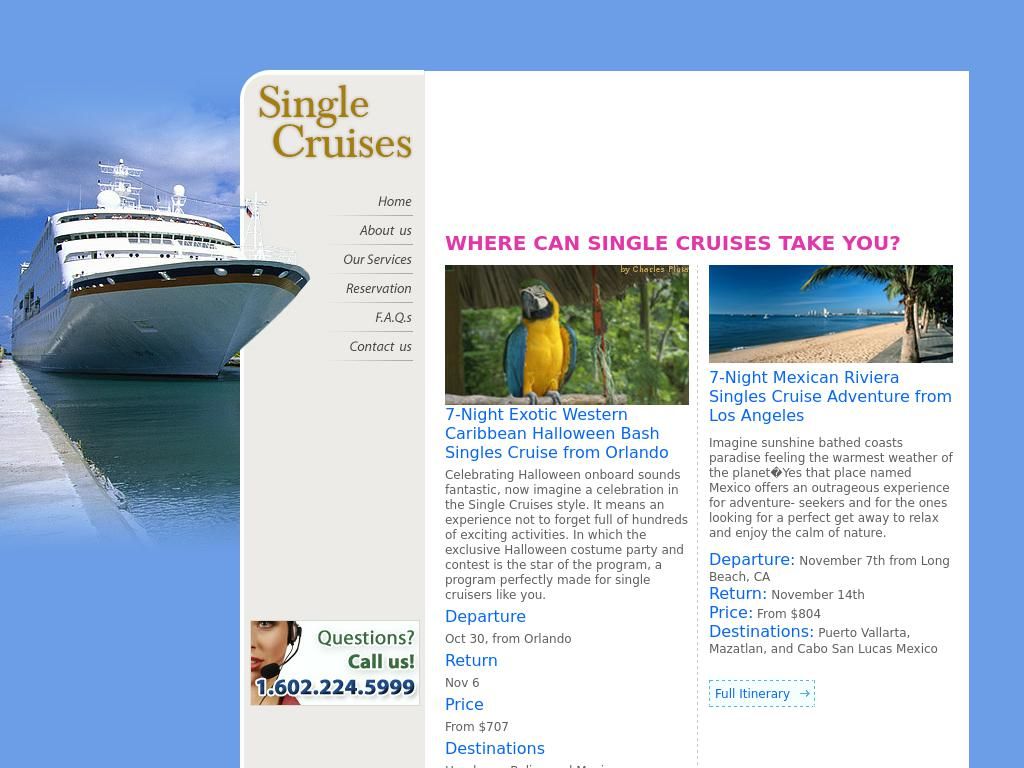 singlecruises.net