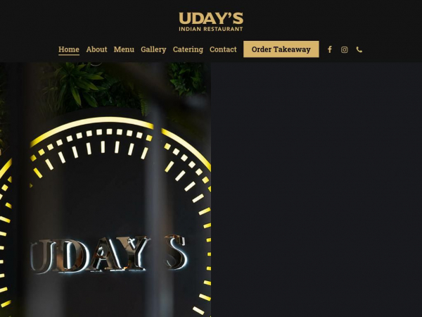 udaysrestaurant.co.uk