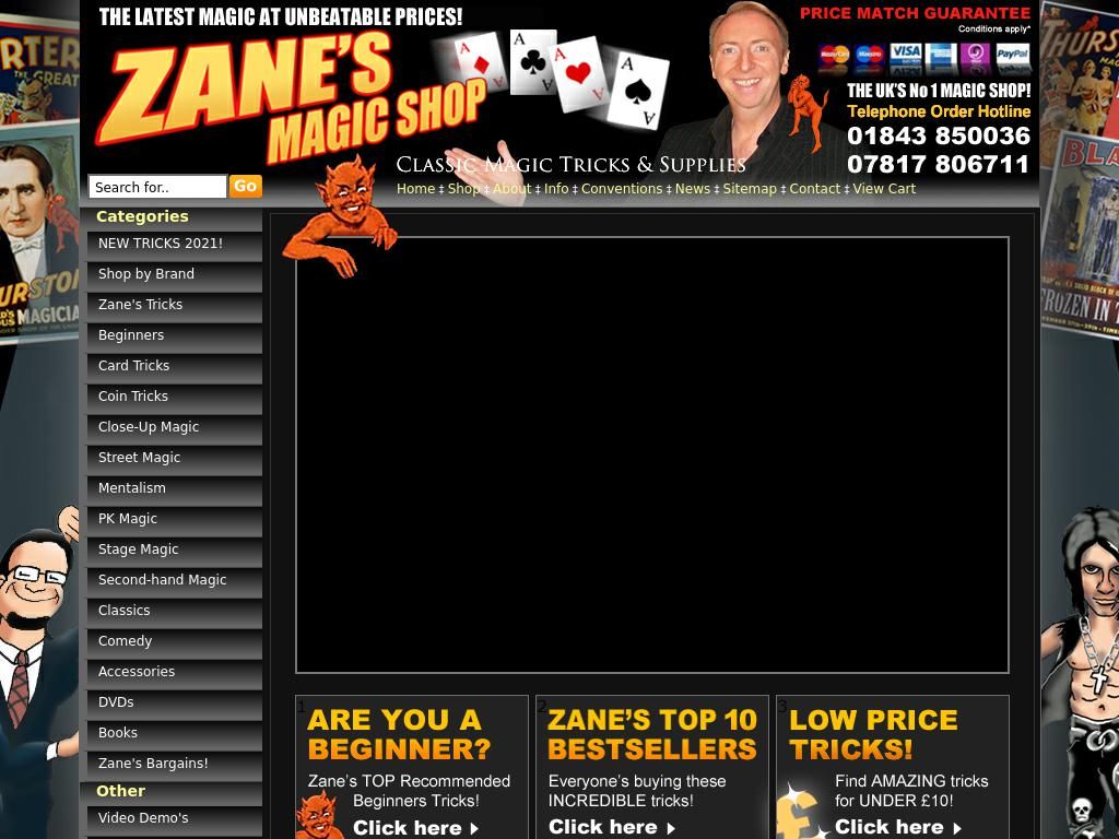 zanesmagicshop.com